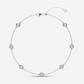 Vault 1.5 CTW Lab Diamond Anklet