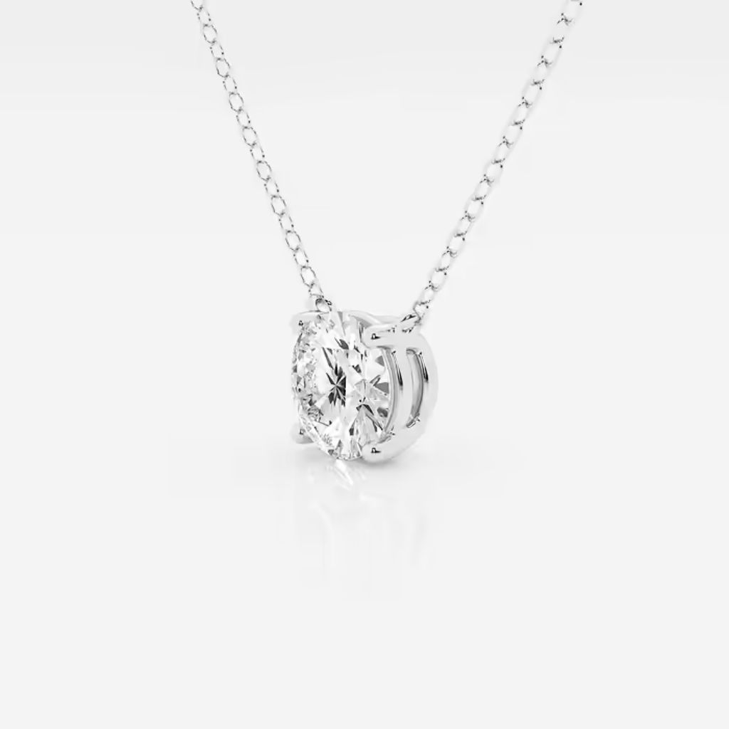 Vault 1 ctw Lab Grown Solitaire Pendant