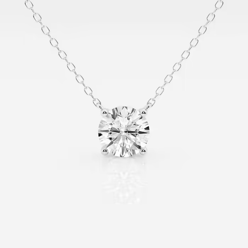 Vault 1 ctw Lab Grown Solitaire Pendant