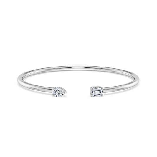 Vault Lab Diamond Mixed shape open cuff