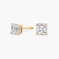 Asscher Cut Lab-Grown Diamond Stud Earrings