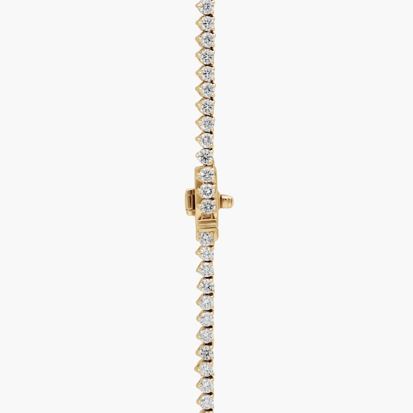 Graduated Lab Grown Diamond Eternity Necklace