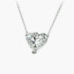 Heart Cut Diamond Pendant