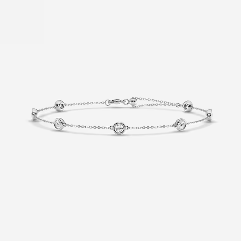 Vault 1.5 CTW Lab Diamond Anklet